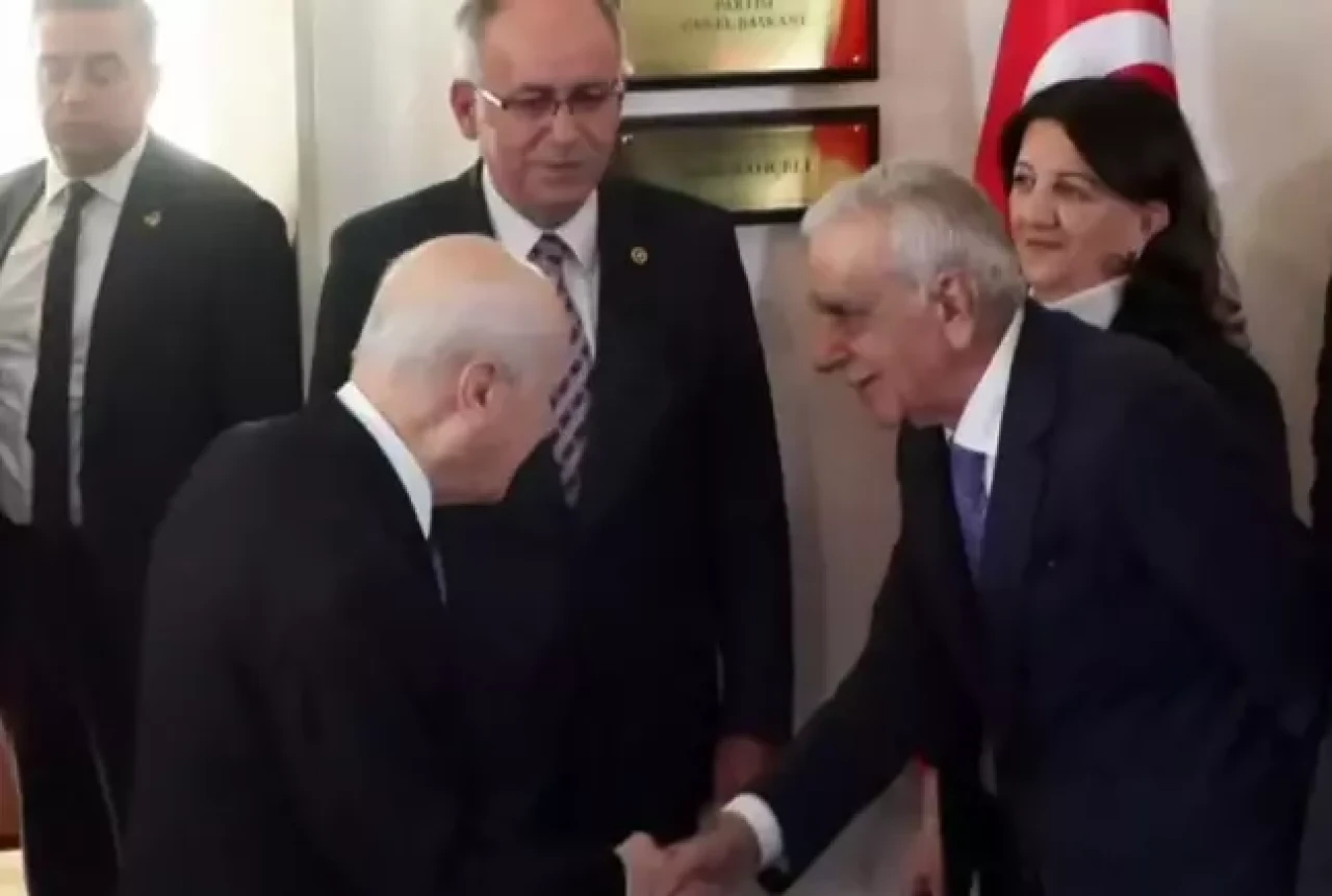 DEM Parti heyeti,  MHP lideri Devlet Bahçeli ile görüştü