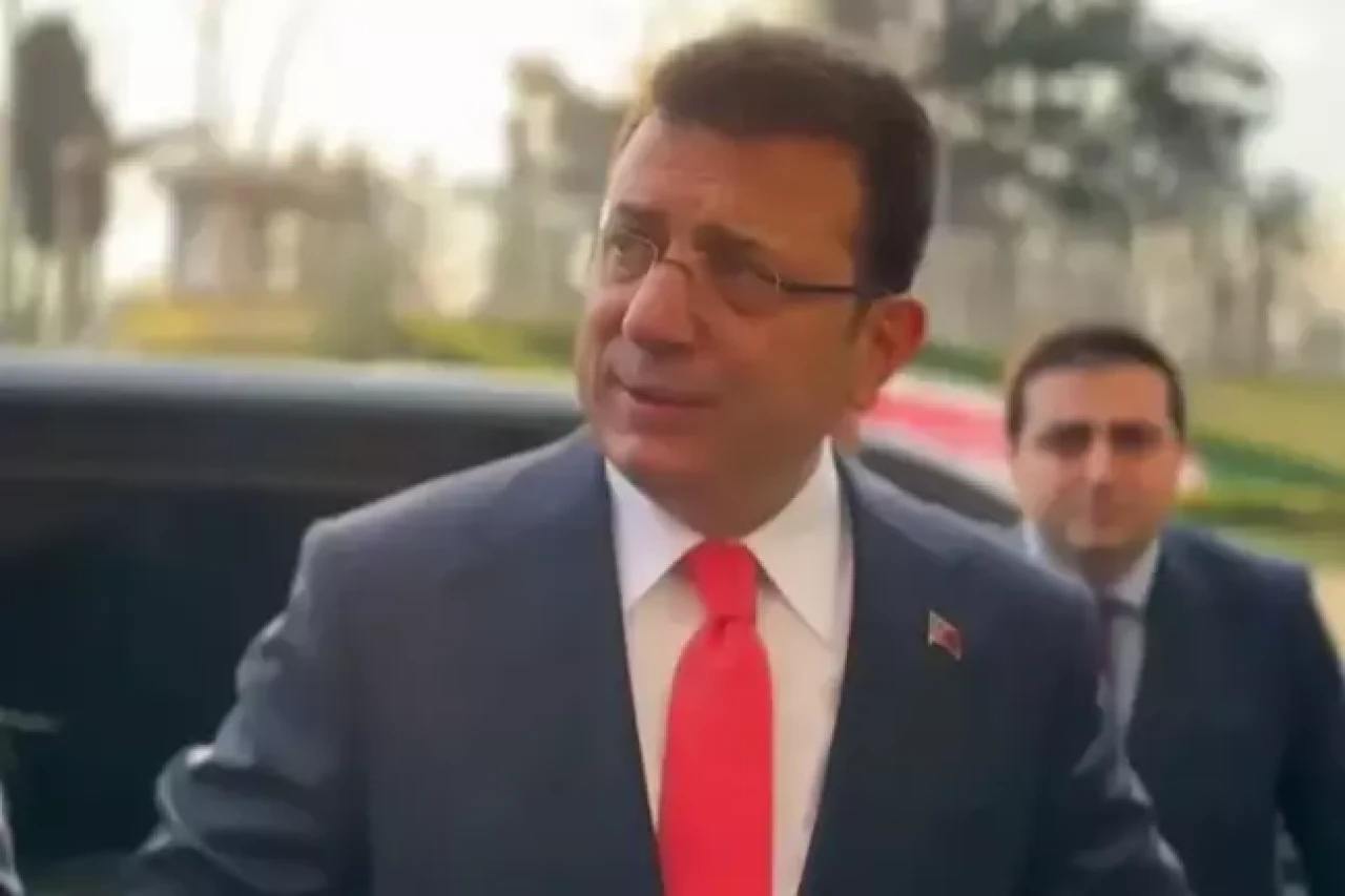 Ekrem İmamoğlu Çağlayan Adliyesi’nde ifade verdi: "Bu bir adalet mücadelesidir!"