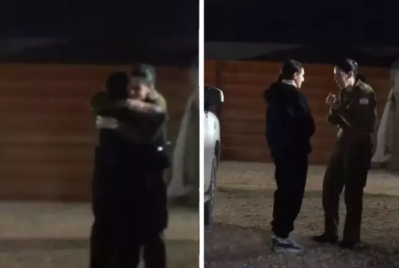 Hamas'ın serbest bıraktığı rehineleri İsrail teslim aldı!