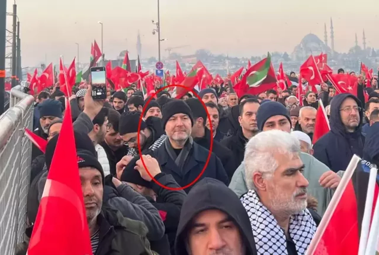 Büyük Gazze buluşmasına Süleyman Soylu da katıldı: Son hali dikkat çekti