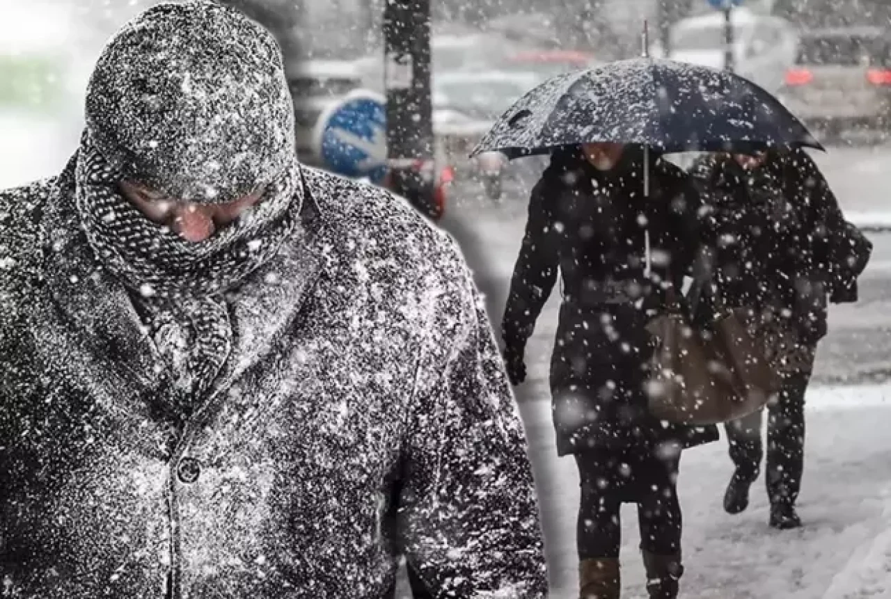 İstanbul'a kara kış şimdi geldi! İzlanda soğuğu bastırdı!