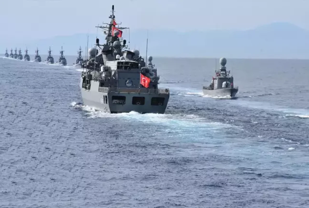 “Mavi Vatan-2025” Tatbikatı Yunanistan’da geniş yankı uyandırdı!