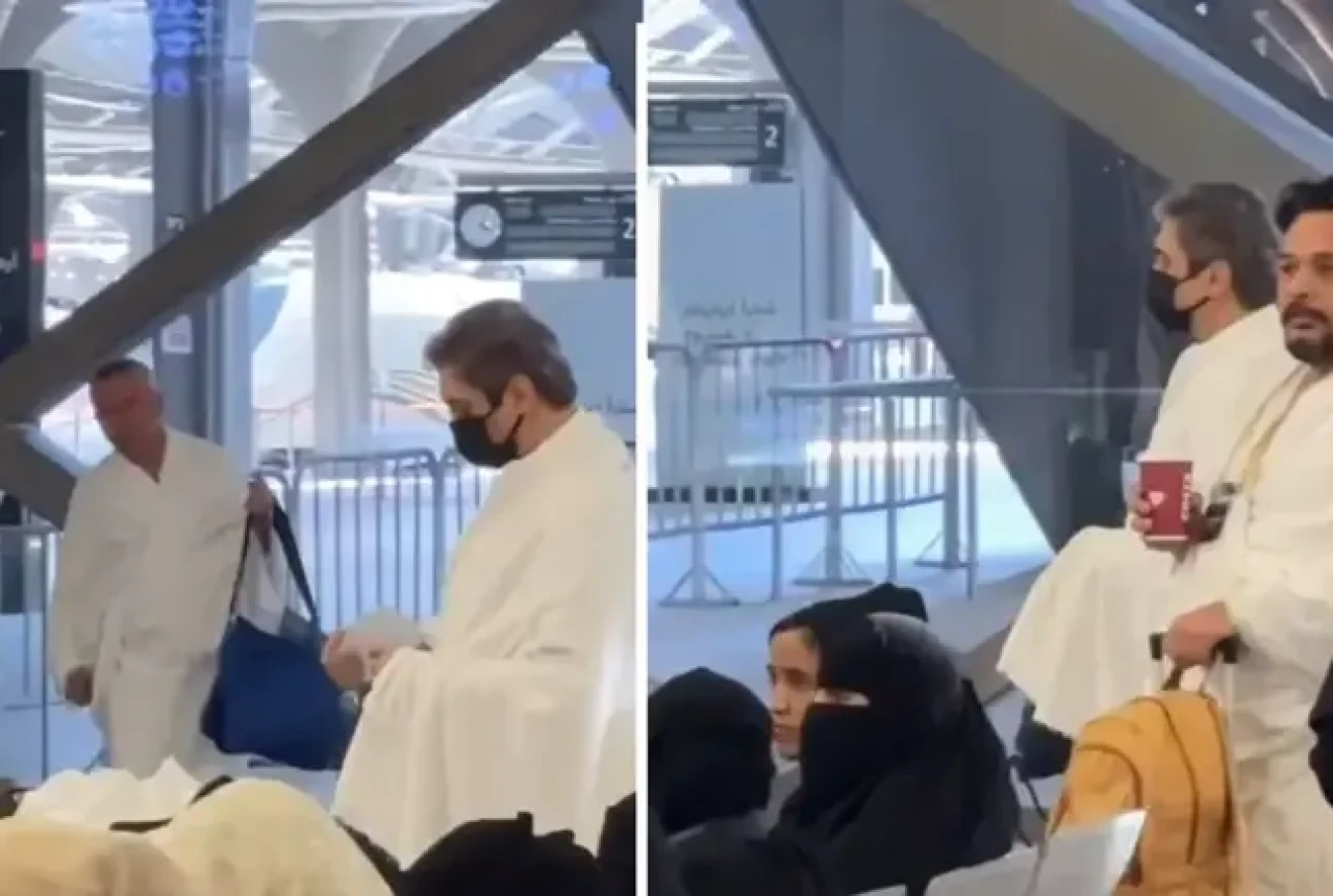 Necati Şaşmaz Mekke’de görüntülendi