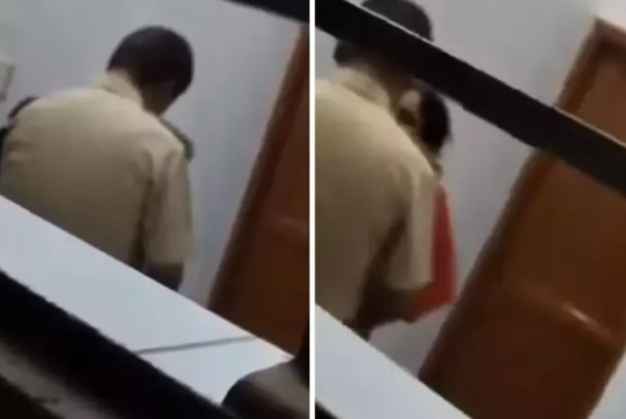 Ülkeyi karıştıran cins.l içerik videosu! Polis görevden atıldı