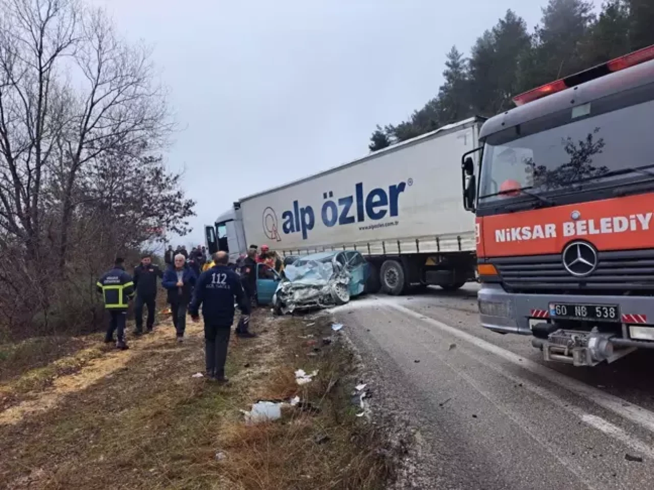 Tokat'ta trafik kazası: Ayşe Yılmaz ve İlknur Karabulut yaşamını yitirdi!