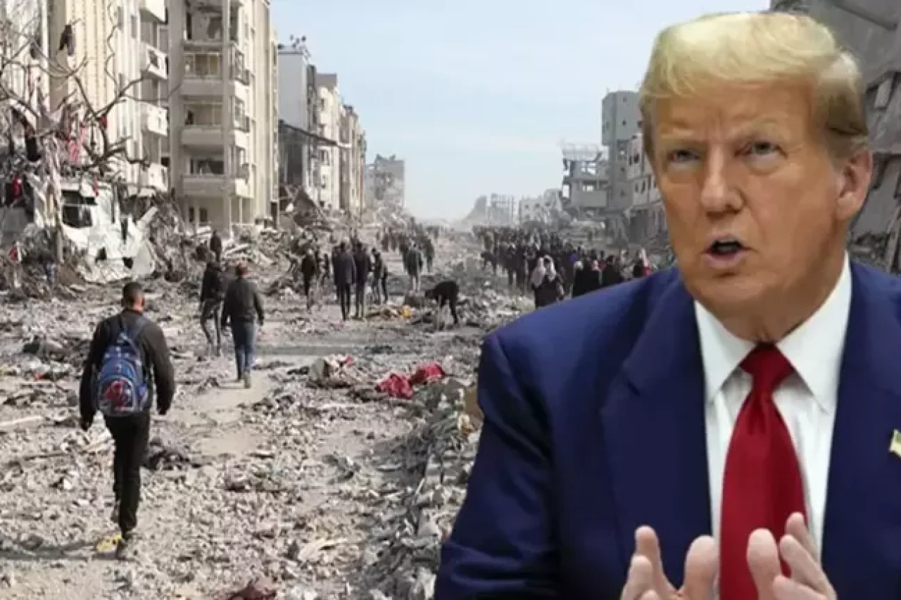 Trump'ın Gazze planı belli oldu! Zorunlu göç