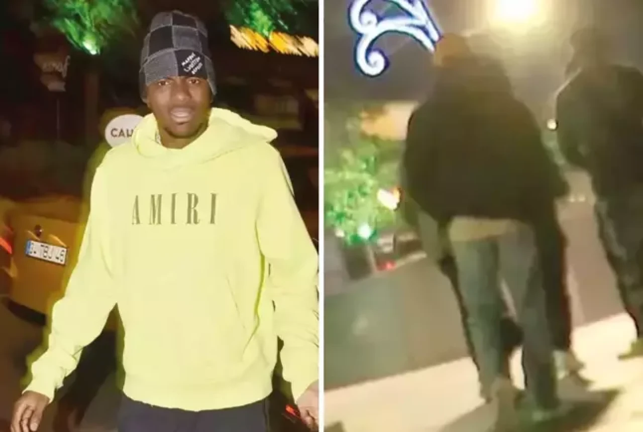 Galatasaraylı Victor Osimhen,  gazetecilere saldırdı