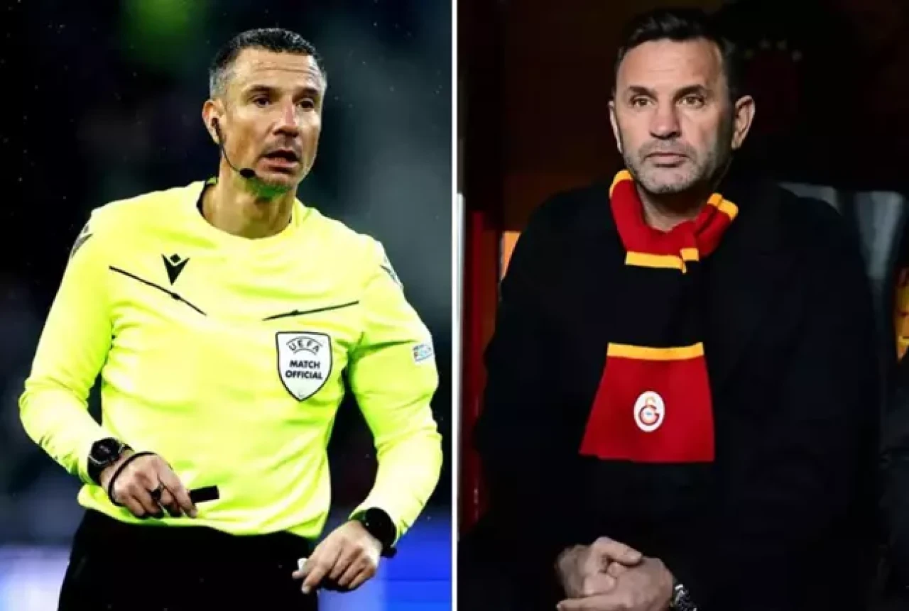 Okan Buruk'tan Fenerbahçe derbisinin hakemi Vincic için olay yaratacak sözler