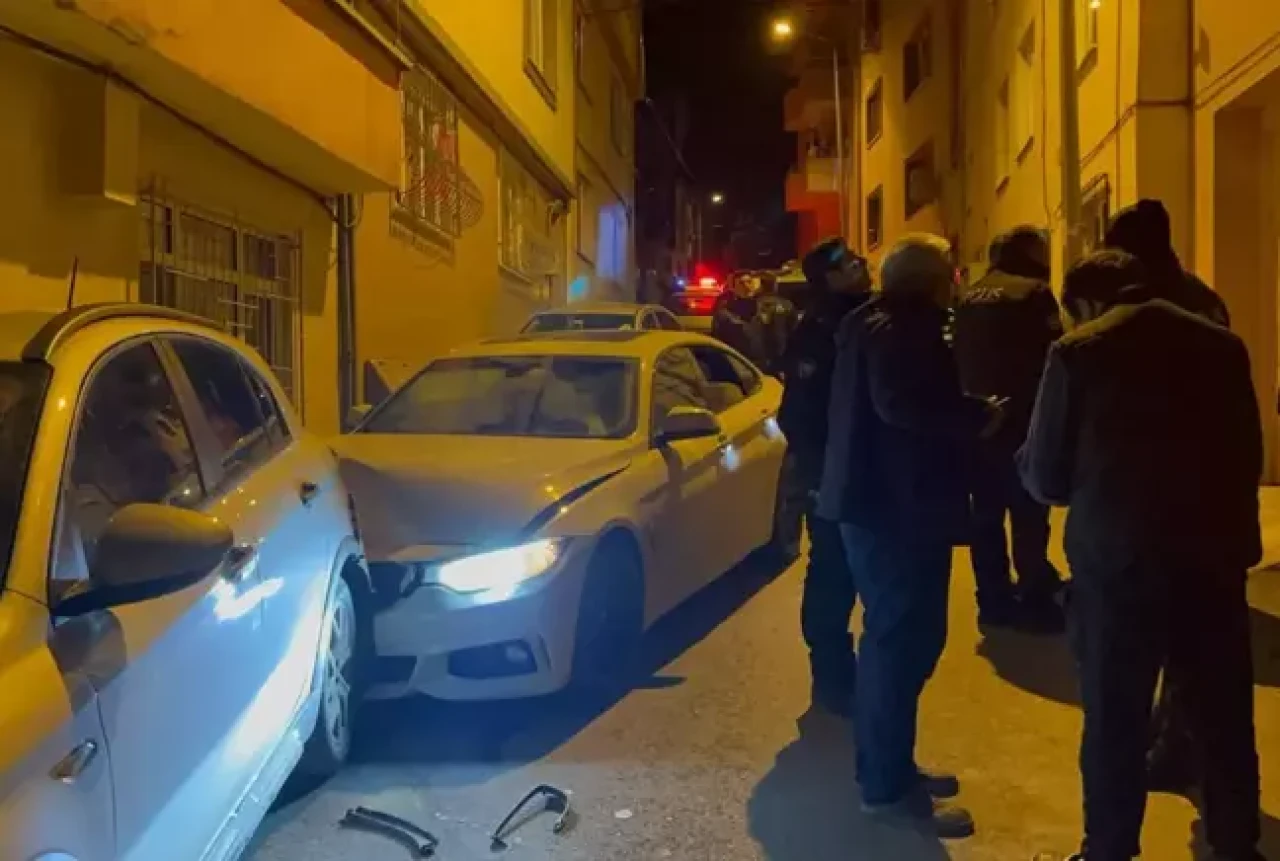 3 araca çarpan alkollü sürücü,  ters kelepçeli halde polislere bakın ne anlattı!