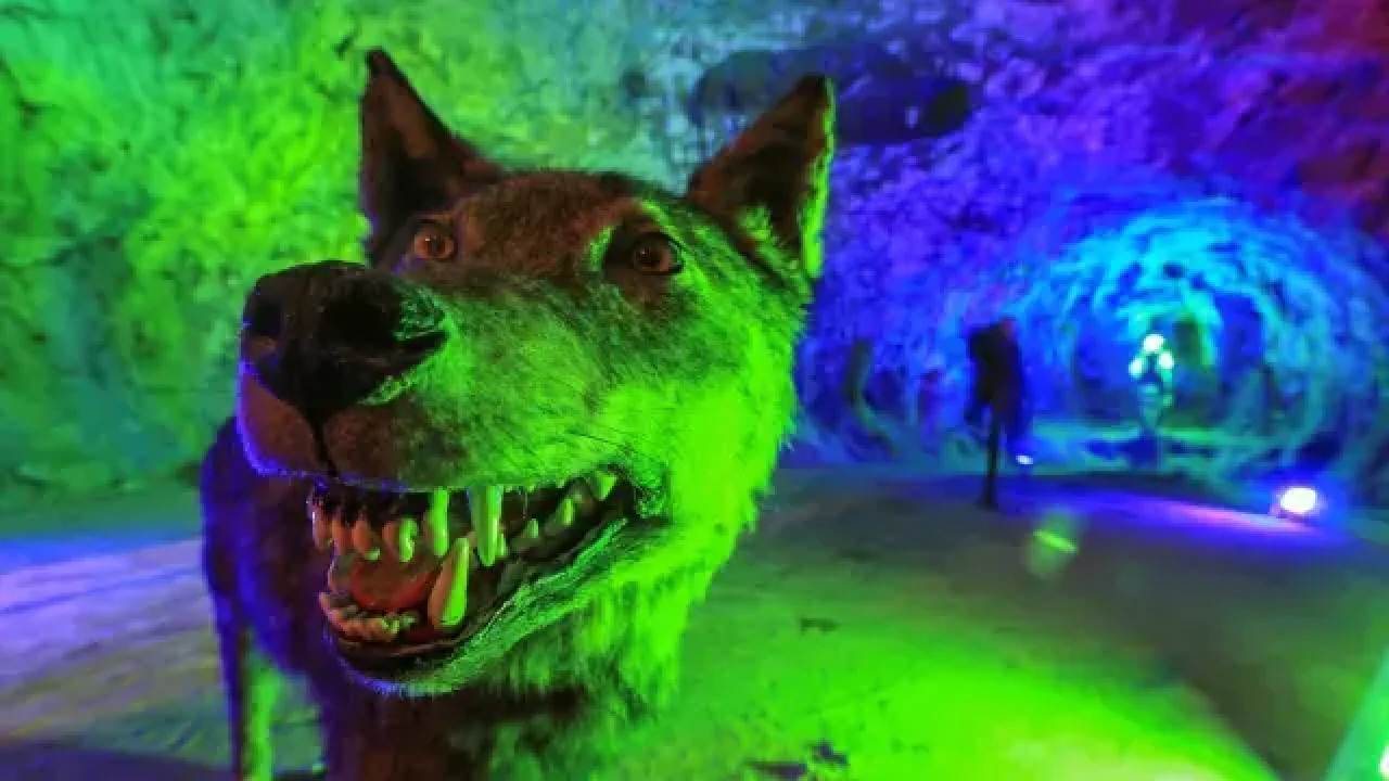 Çankırı Tuz Mağarası'ndaki çürümeyen eşek görenleri şaşırtıyor