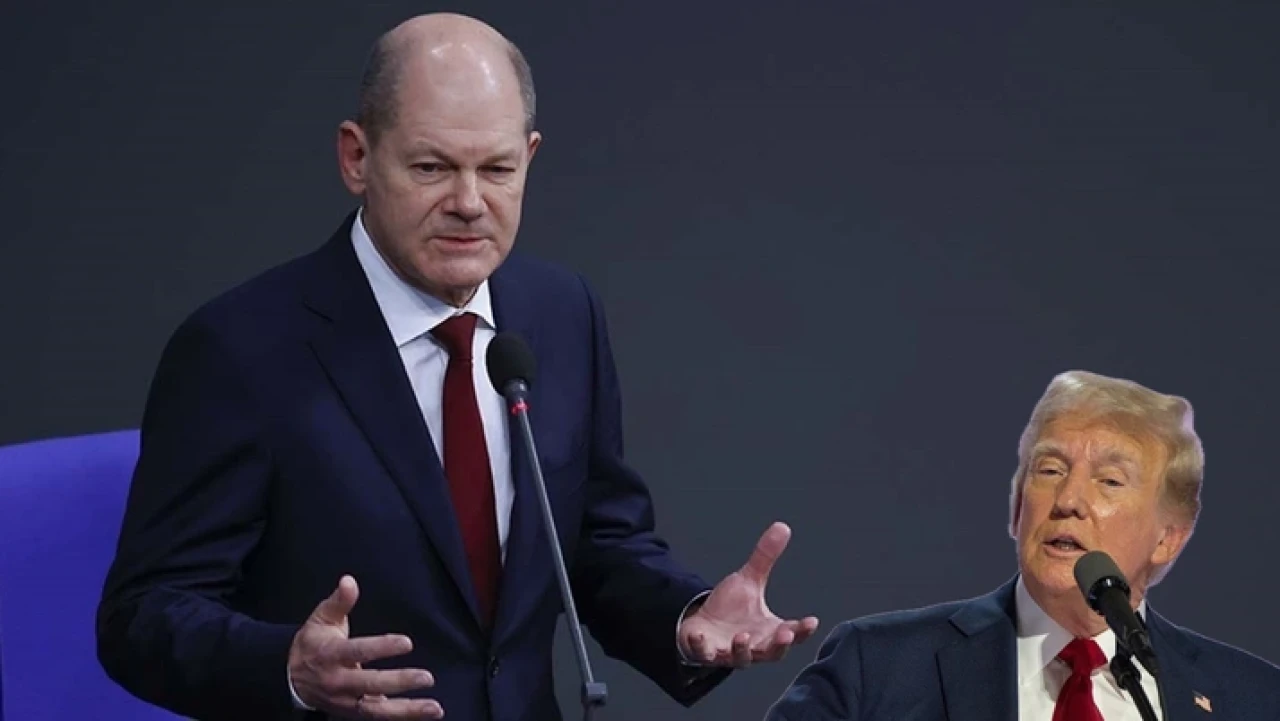 Scholz,  Trump'ın Gazze'yi "devralma" planını değerlendirdi