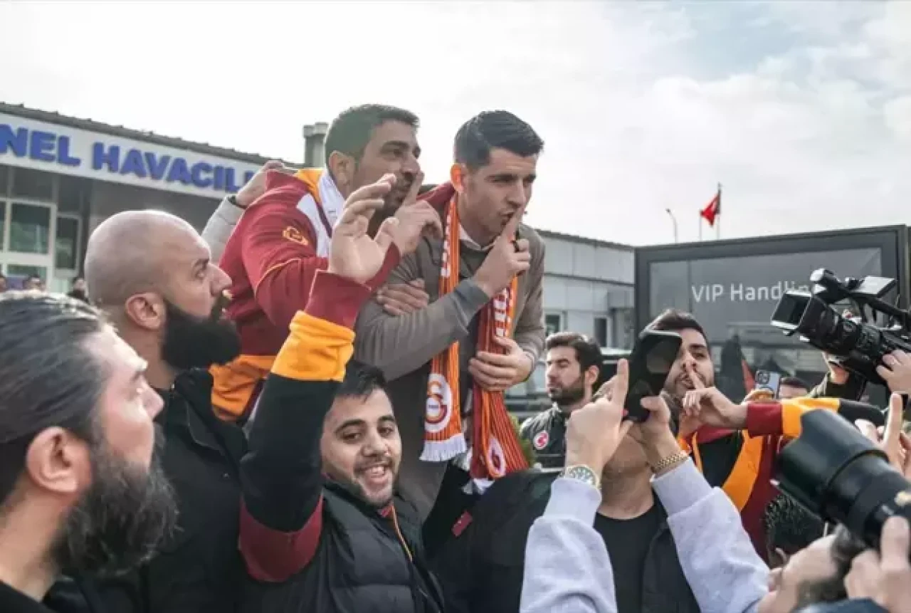 Alvaro Morata Türkiye'de! Gelir gelmez rekor kırdı