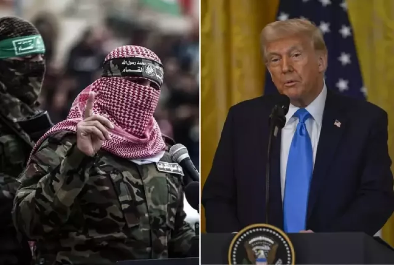 Hamas'tan "Gazze'yi devralacağız" diyen Trump'a jet yanıt