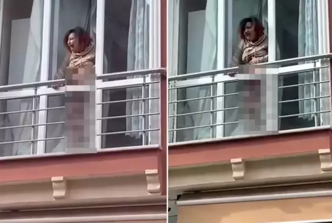 Eşini ve 5 yaşındaki kayınbiraderini bıçakladı,  pencereden yardım istedi