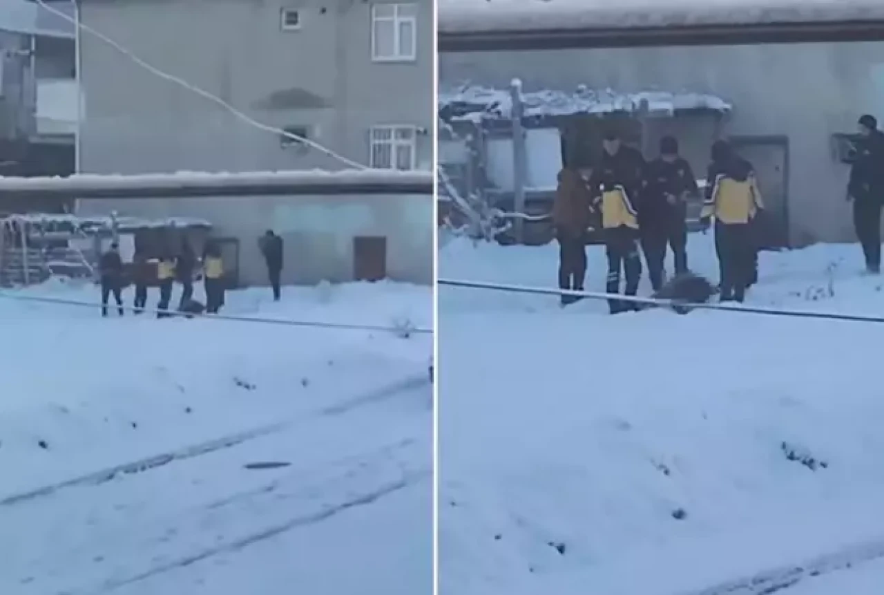 Karlar içinde cansız bedeni bulundu!