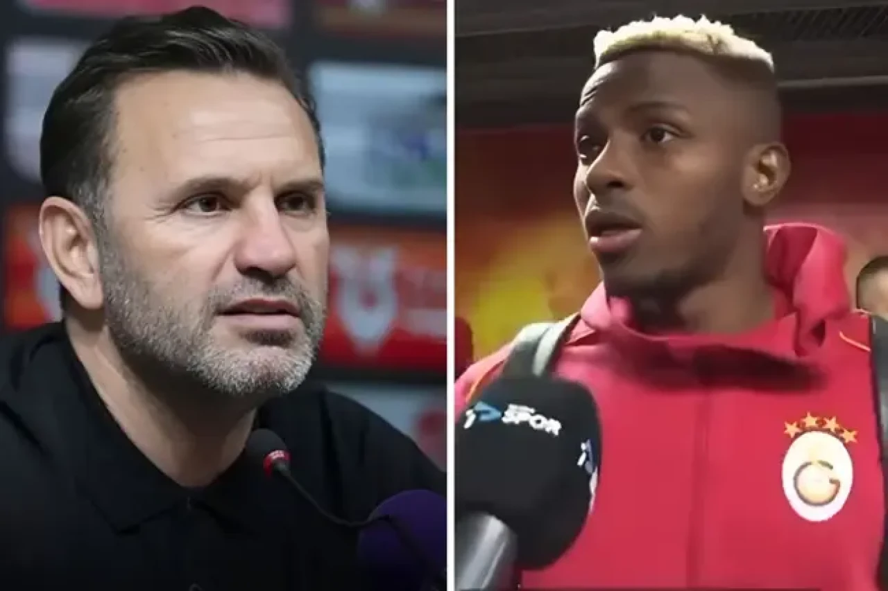 Osimhen'den Okan Buruk'u zora sokacak Vincic sözleri