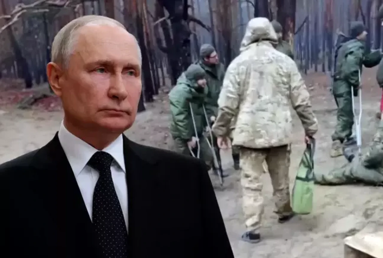 Rusya,  koltuk değnekli askerleri cepheye göndermeye başladı!