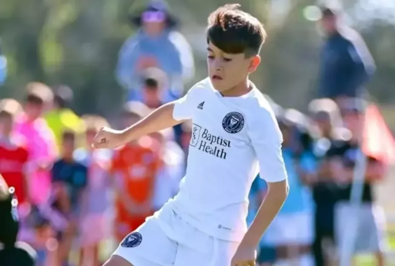 Messi’nin oğlu Thiago Messi’den 11 gollük şov!