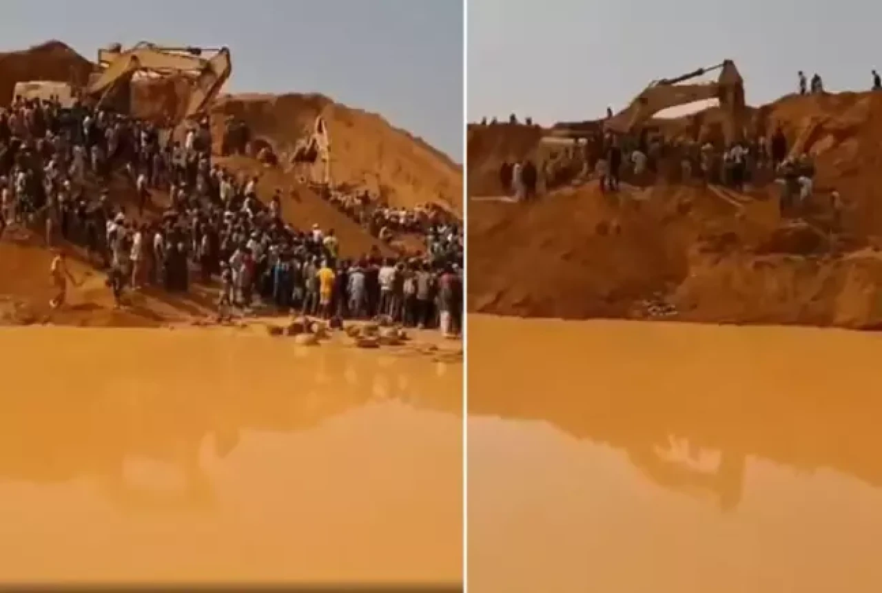 Terk edilmiş altın madeninde göçük: 48 kişi hayatını kaybetti