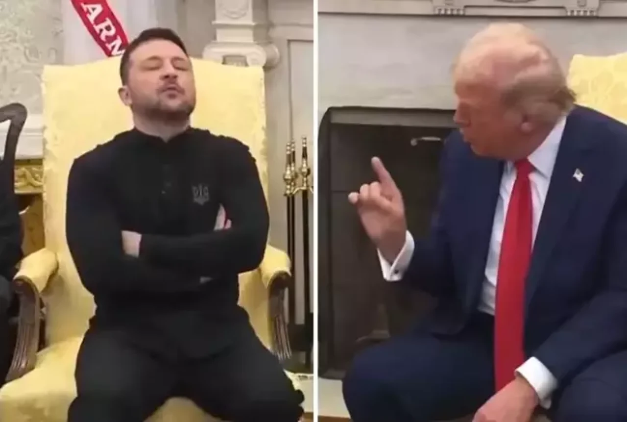 Trump-Zelenskiy zirvesinde dünya tarihine damga vuracak kavga! Beyaz Sarayı terk etti