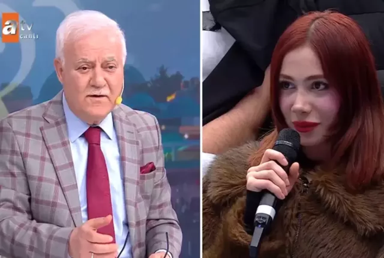 Kadın konuğundan Nihat Hatipoğlu'nu şaşırtan soru