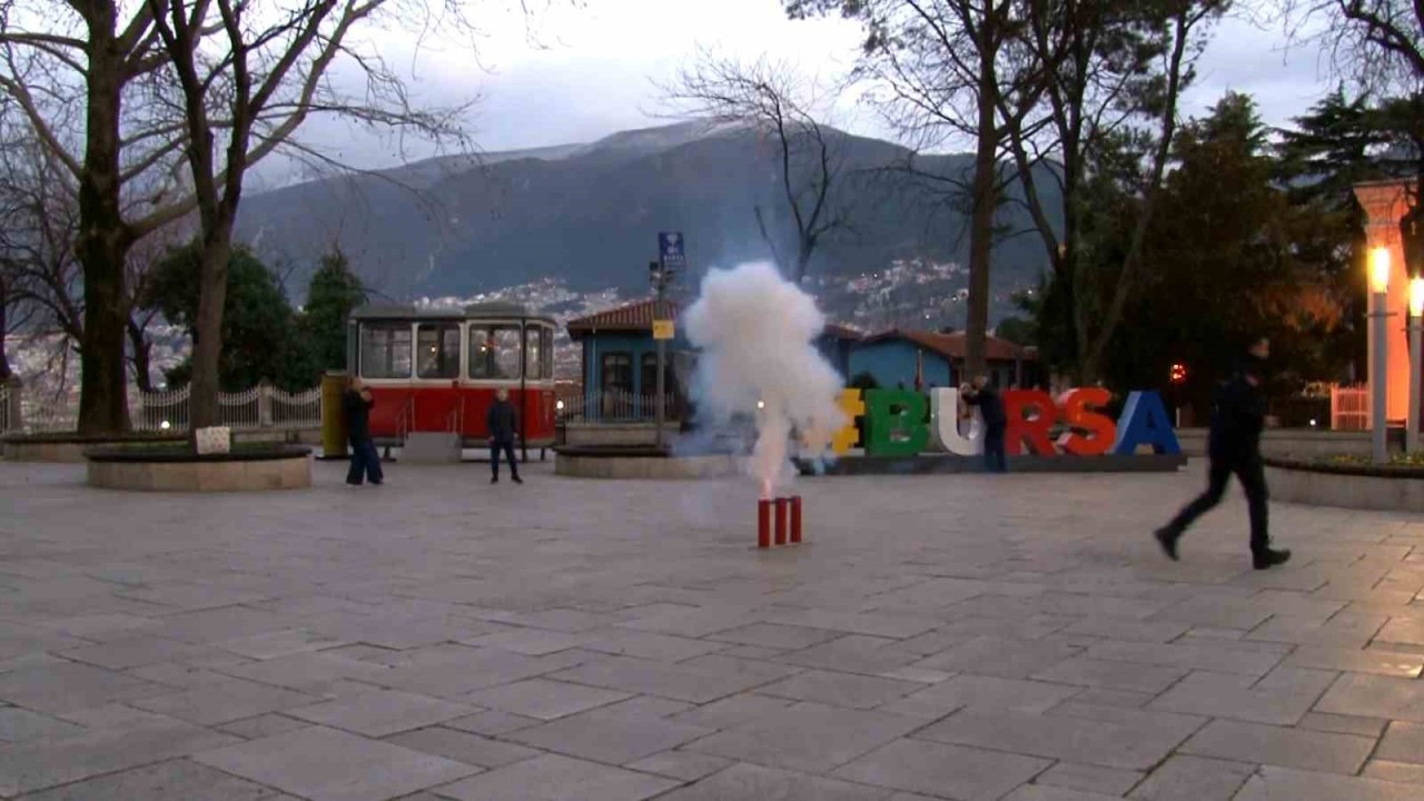 Bursa’da Ramazan Geleneği Değişti: Top Yerine Ses Bombası Kullanılıyor!