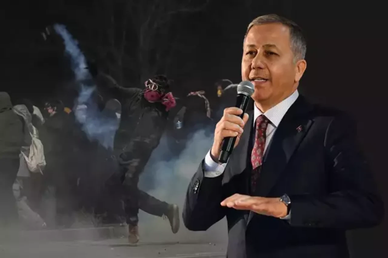 Bakan Yerlikaya duyurdu: Gösterilerde bin 418 şüpheli gözaltına alındı