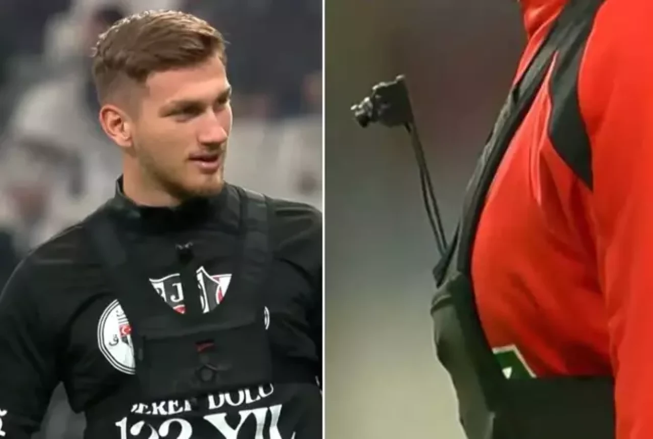Beşiktaş-Kayserispor maçında Türkiye’de bir ilk: Bodycam kullanıldı!