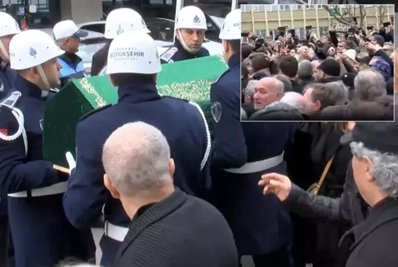 Edip Akbayram’ın cenazesinde izdiham: Selfie çekenler tepki çekti!