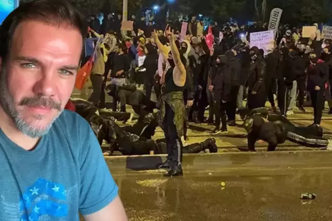 Tolga Karel,  Ekrem İmamoğlu protestolarında safını belli etti