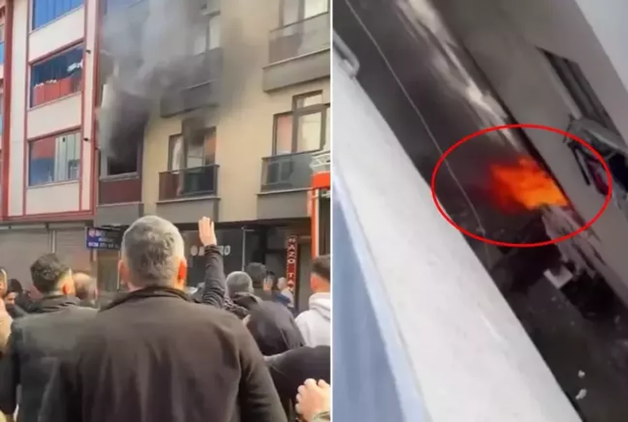 Esenyurt’ta 4 katlı binada yangın: 7 kişi kurtarıldı!