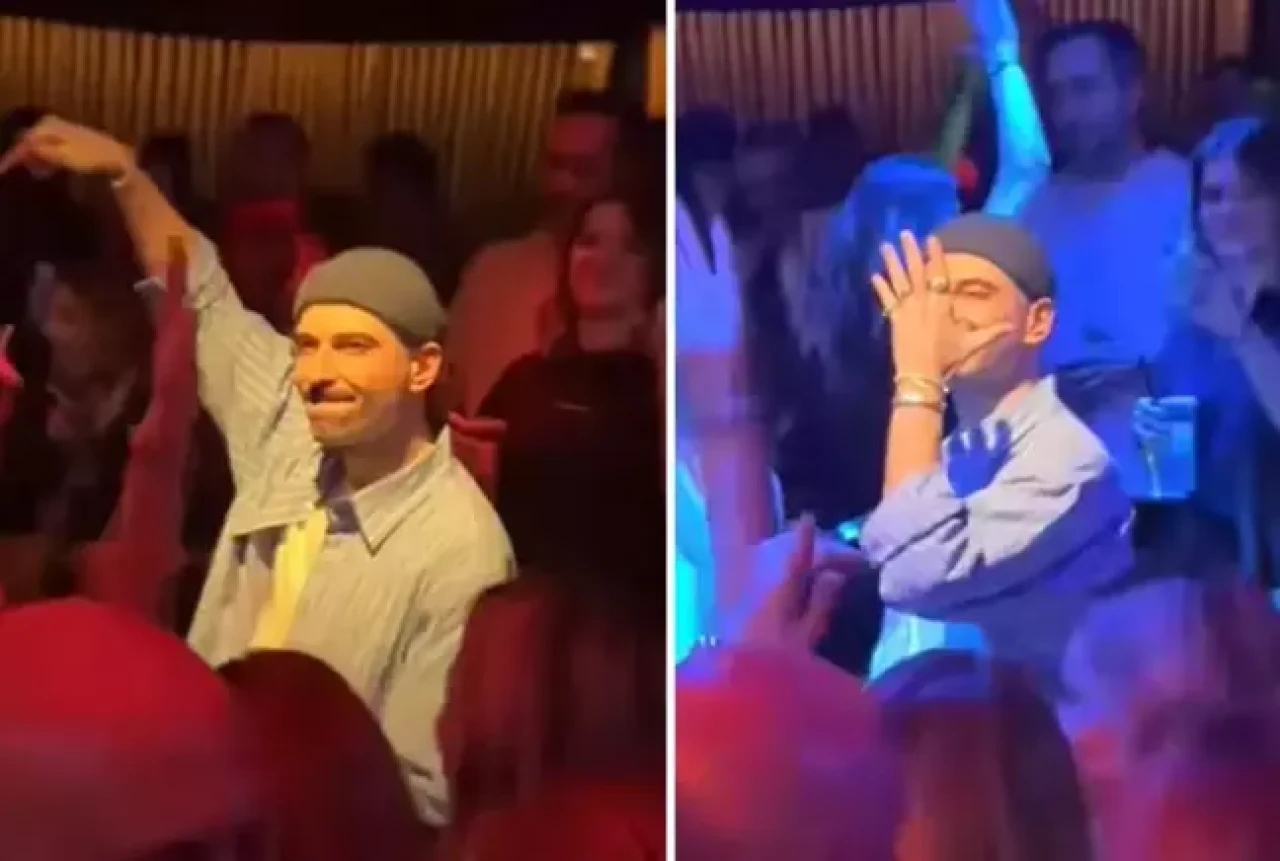 Gece kulübünde Ekrem İmamoğlu'nun sesiyle dans ettiler