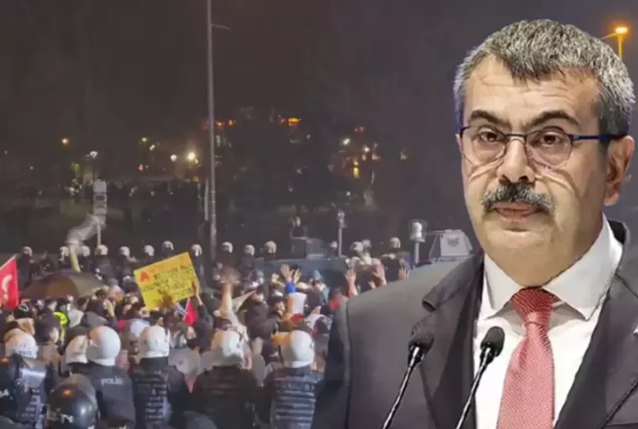 Bakan Tekin: “Protestolara katılan eğitimcilere gerekli işlemler başlatılacak”