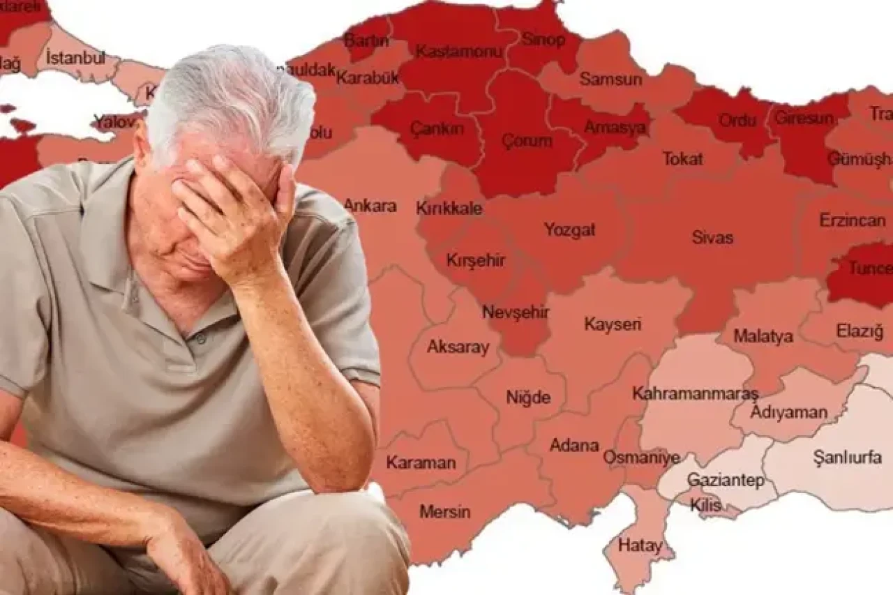 Türkiye'de yaşlı nüfusu en fazla olan 3 ilimiz belli oldu