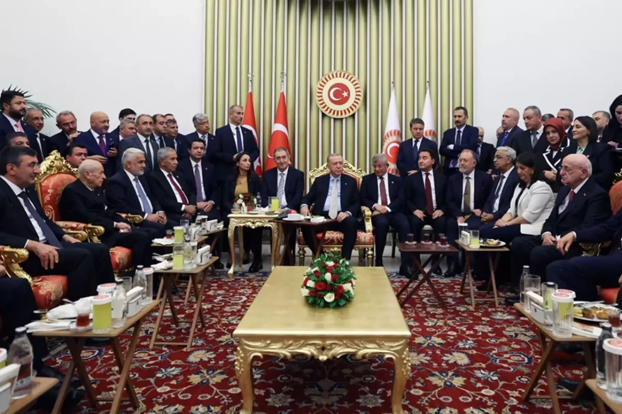 Meclis açılışına damga vuran fotoğrafa Erdoğan'dan ilk yorum