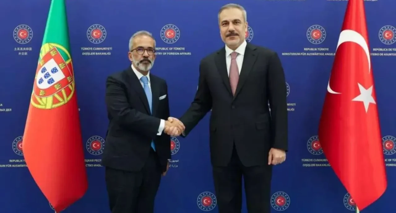 Hakan Fidan ve Paulo Rangel'dan ikili görüşme