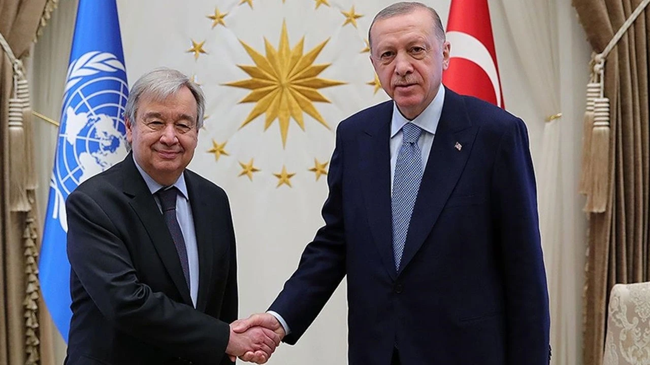 Cumhurbaşkanı Erdoğan duyurdu: Türkiye'den Guterres'e barış ödülü