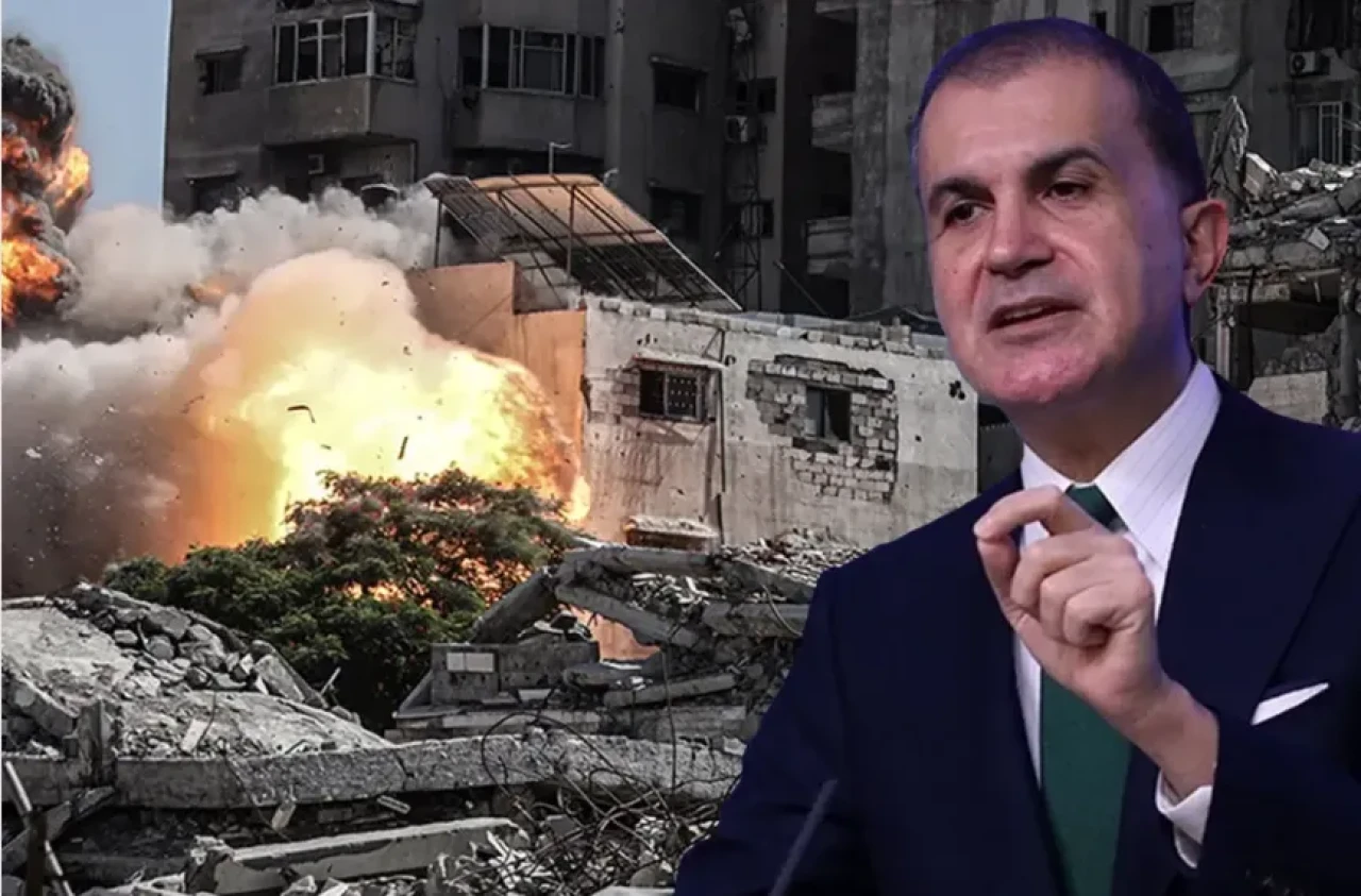 AK Parti Sözcüsü Çelik'ten İsrail'e 'soykırım siyaseti' tepkisi