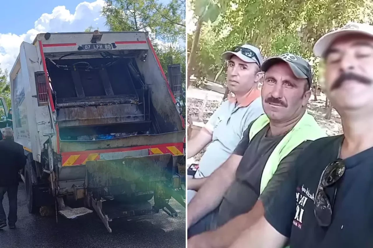 Bir gün önce video çektiği mesai arkadaşını çöp kamyonunda katletti