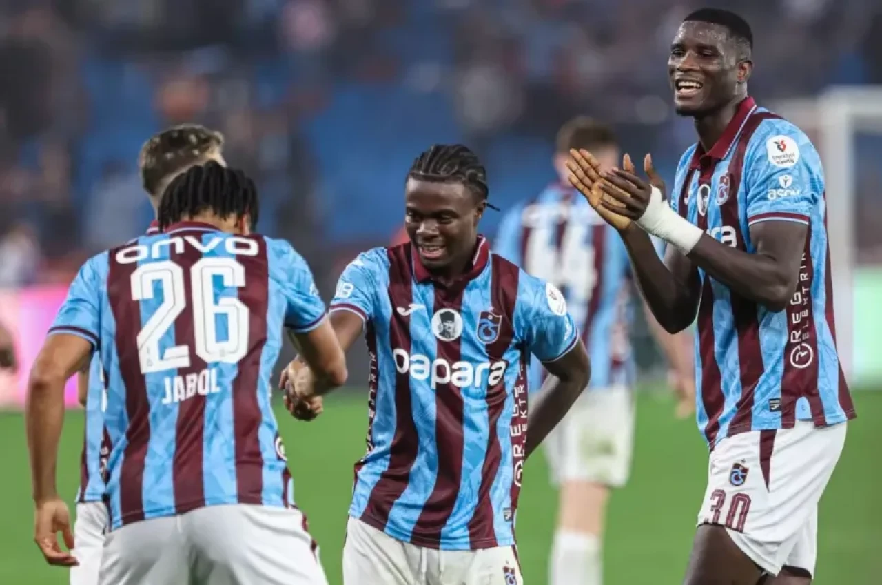 Fırtına gibi estiler! Trabzonspor'dan üst üste dördüncü galibiyet