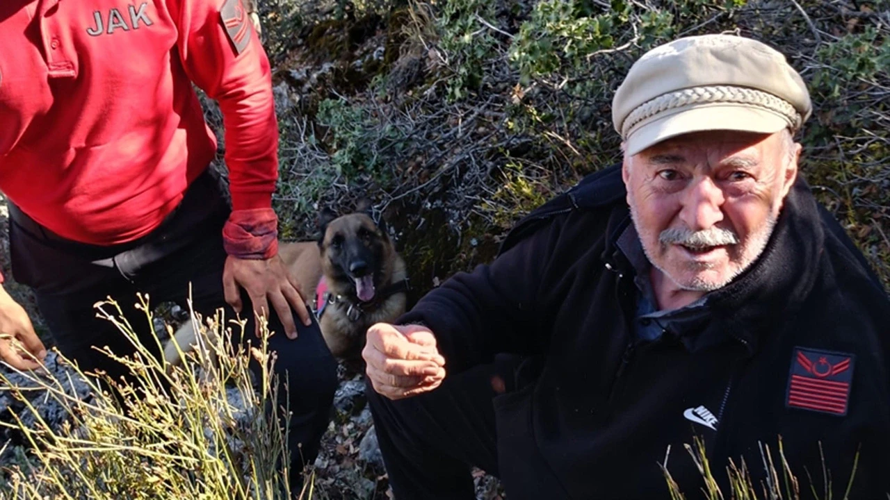 Isparta’da kayıp olarak aranan 75 yaşındaki Hurşit Yıldırım sağ bulundu