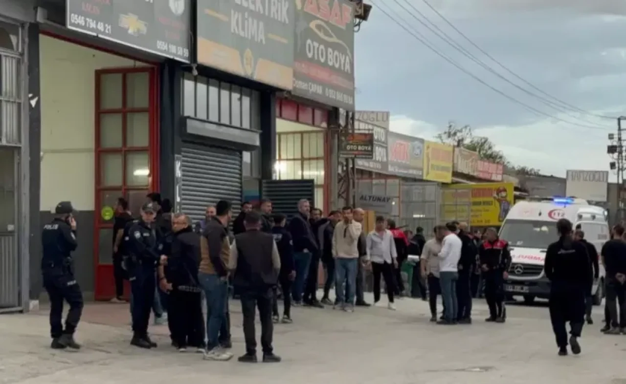 Oto boyama atölyesine pompalı saldırı: 12 yaralı