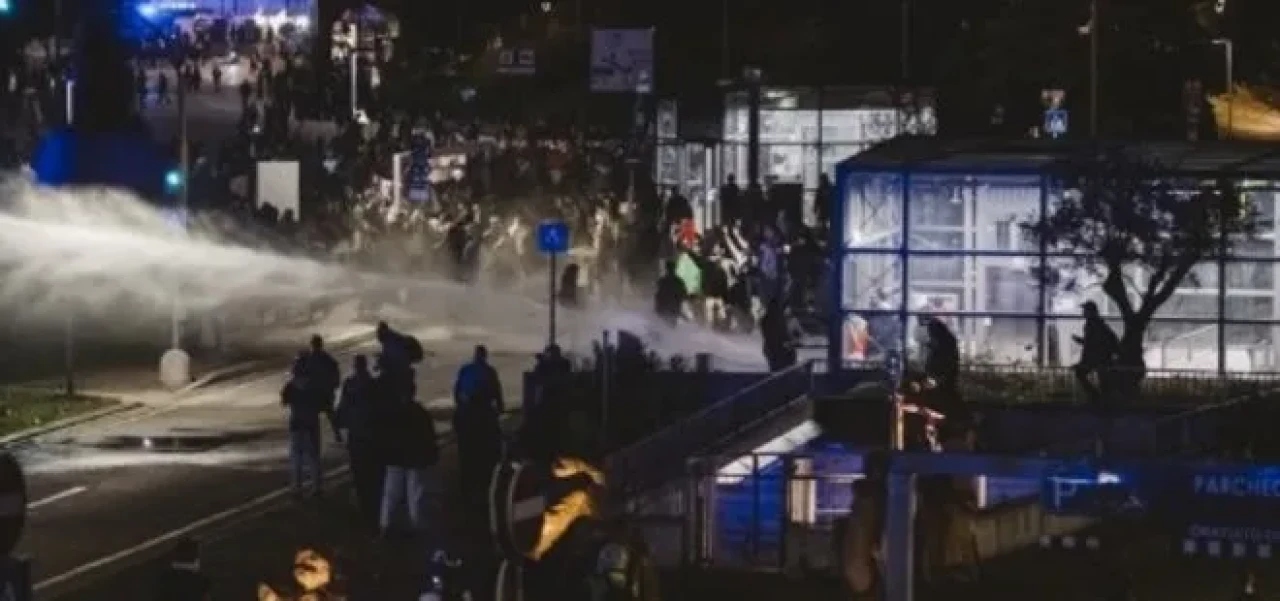 İtalya-İsrail maçı protestosunda 13 yaralı, 15 gözaltı