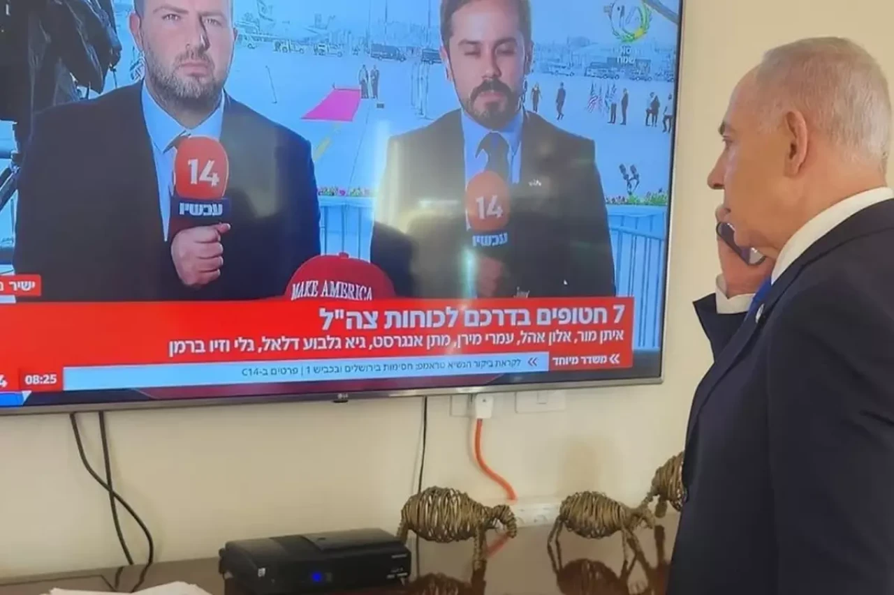 Hamas'tan beklenen hamle geldi: Netanyahu o anları böyle izledi