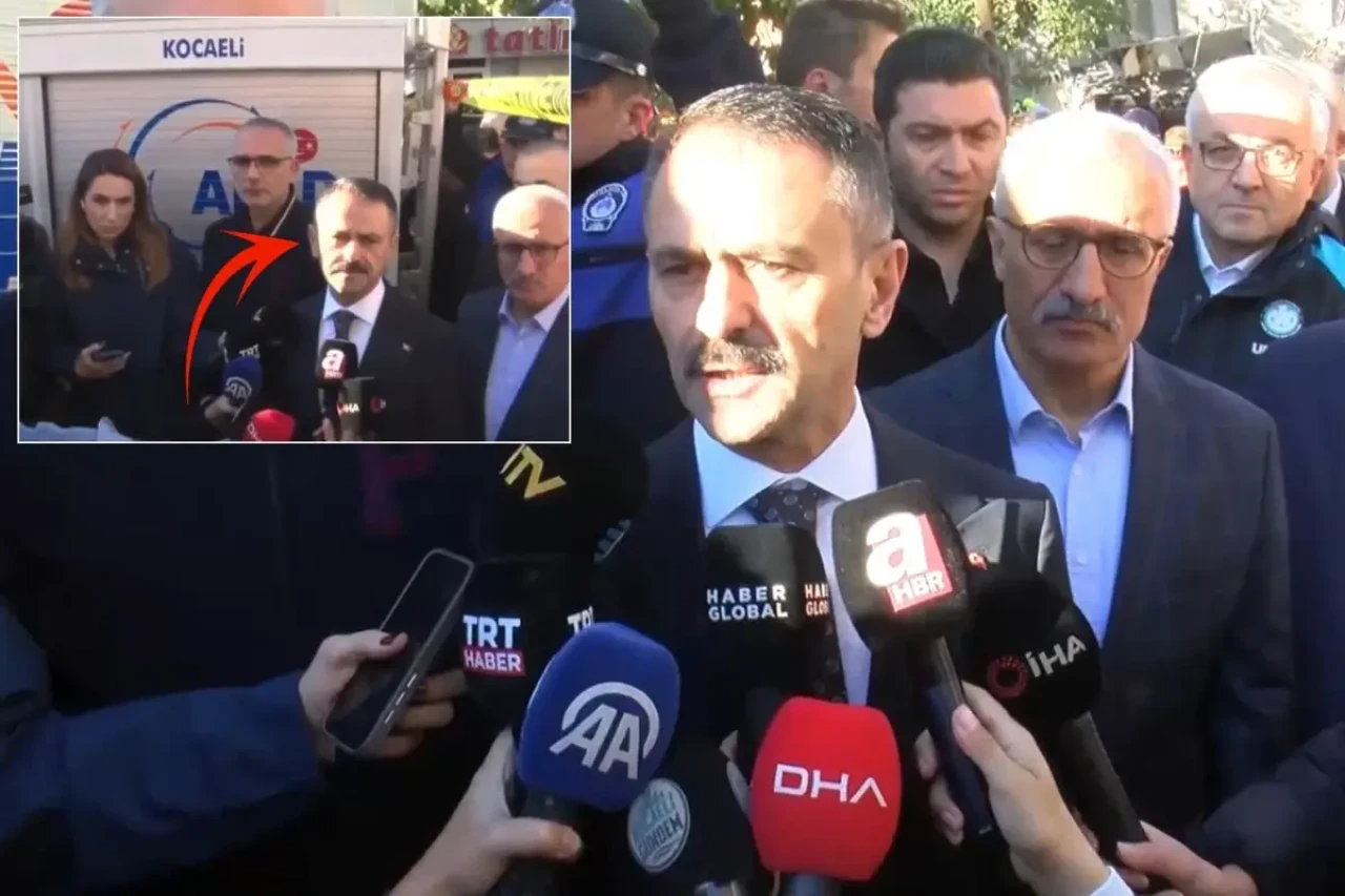 Gebze'de enkazın başına gelen Kocaeli Valisi'ni zora sokan çıkış