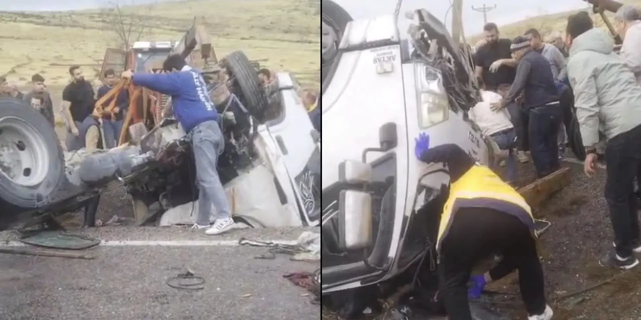 Kayseri'de yolcu otobüsüyle kamyonet çarpıştı: 1 kişi hayatını kaybetti, 2 yaralı