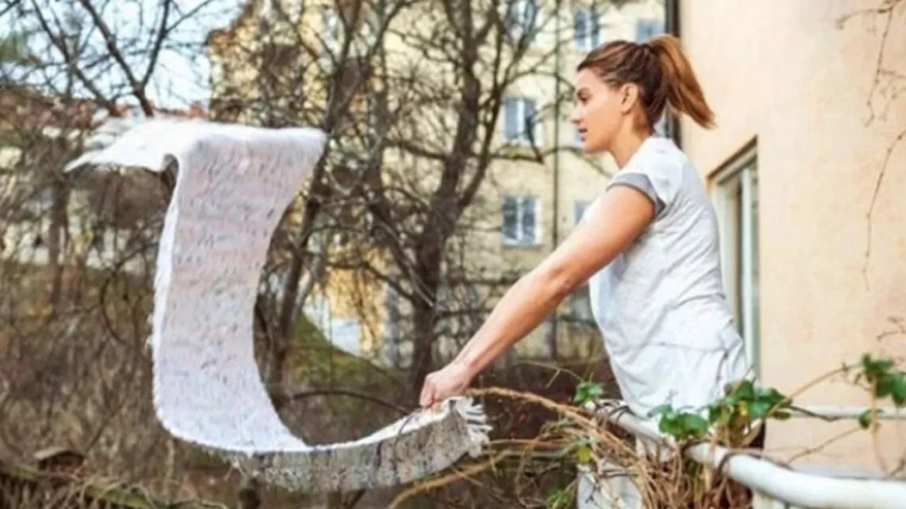 Halı silkeleyip çöp atan komşuya 3 ay hapis cezası