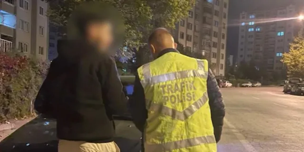 Kayseri’de drift atan ehliyetsiz sürücüye 83 bin lira ceza