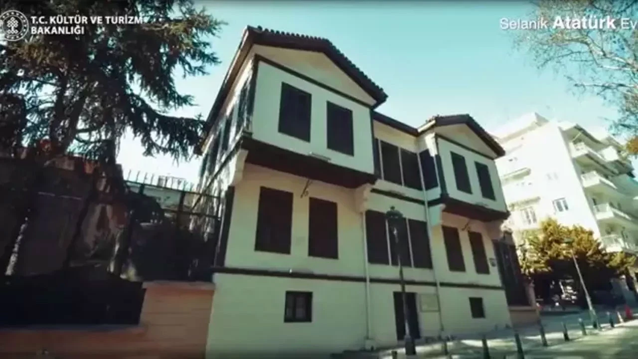 Selanik'teki Atatürk Evi yeniden ziyarete açılıyor