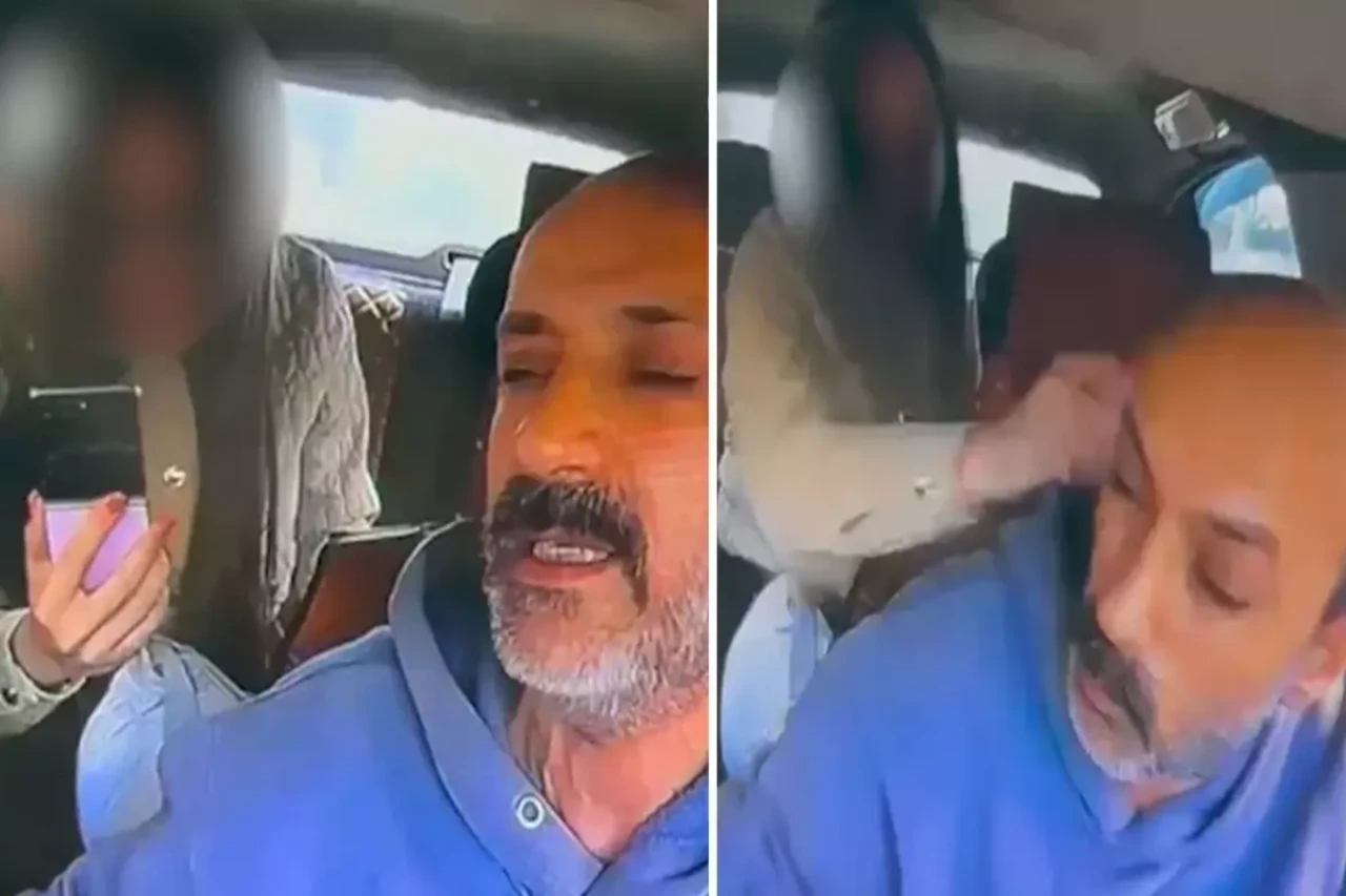 Taksi şoförü ücret tartışması yaşadığı kadın yolcu tarafından darbedildi